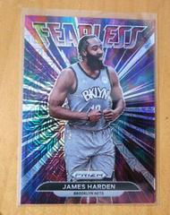 James Harden [Mojo Prizm] #14 Basketball Cards 2021 Panini Prizm Fearless Prices