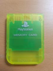 PS1 Memory Card [Clear Yellow] PAL Playstation Prices