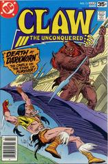 Claw the Unconquered #11 (1978) Comic Books Claw the Unconquered Prices