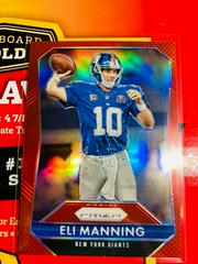 Eli Manning [Red Prizm] Football Cards 2015 Panini Prizm Prices