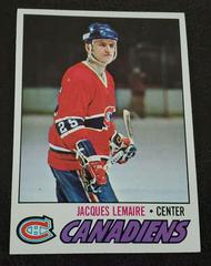 Jacques Lemaire Hockey Cards 1977 Topps Prices