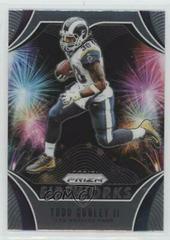Todd Gurley II Football Cards 2019 Panini Prizm Fireworks Prices