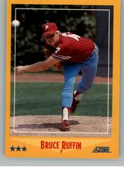 Bruce Ruffin #492 Baseball Cards 1988 Score Glossy Prices