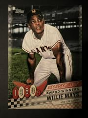 Willie Mays #DB-6 Baseball Cards 2020 Topps Decades' Best Prices