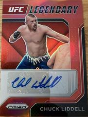 Chuck Liddell [Red] #LS-CLD Ufc Cards 2022 Panini Prizm UFC Legendary Signatures Prices