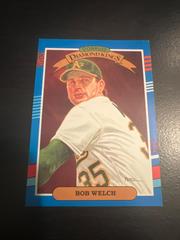 Bob Welch #20 Baseball Cards 1991 Donruss Diamond Kings Prices