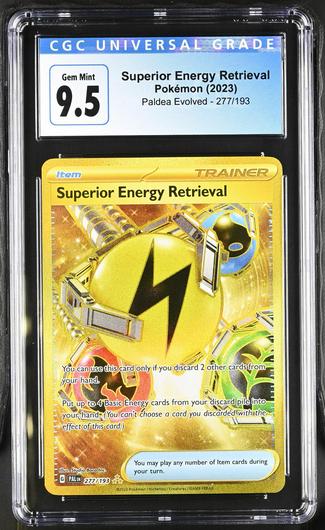 Superior Energy Retrieval | Graded 9.5 | Pokemon Paldea Evolved