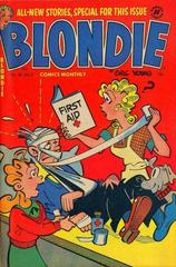 Blondie Comics Monthly #56 (1953) Comic Books Blondie Comics Monthly Prices