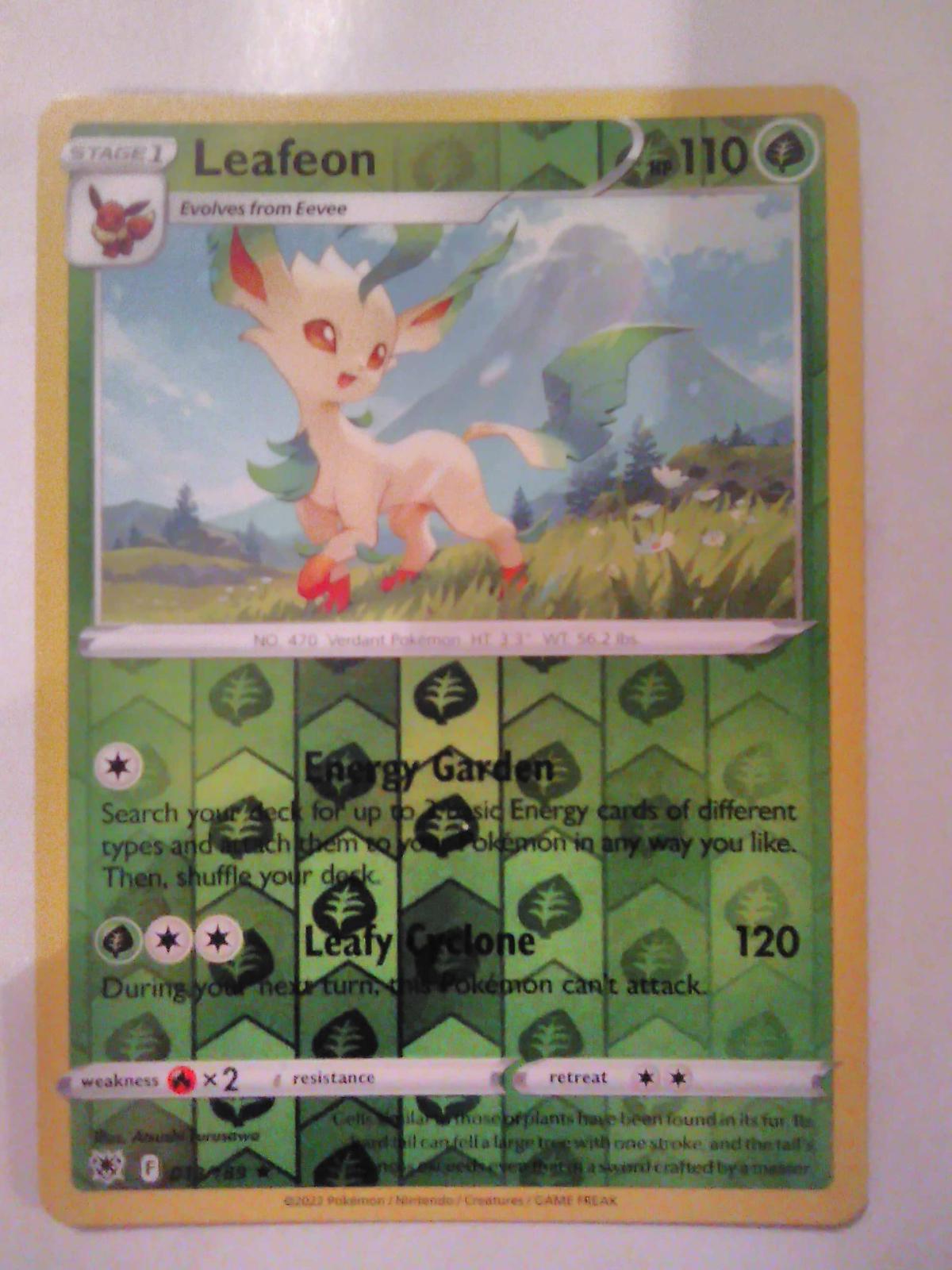 Leafeon [Reverse Holo] Ungraded Pokemon Astral Radiance