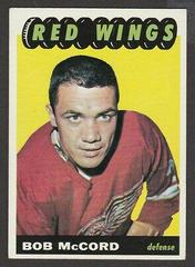 Bob McCord Hockey Cards 1965 Topps Prices