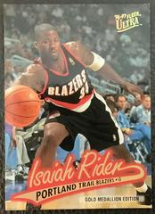 Isaiah Rider Basketball Cards 1996 Ultra Gold Medallion Prices