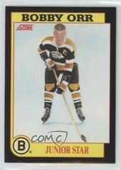 Junior Star Hockey Cards 1991 Score Bobby Orr Prices