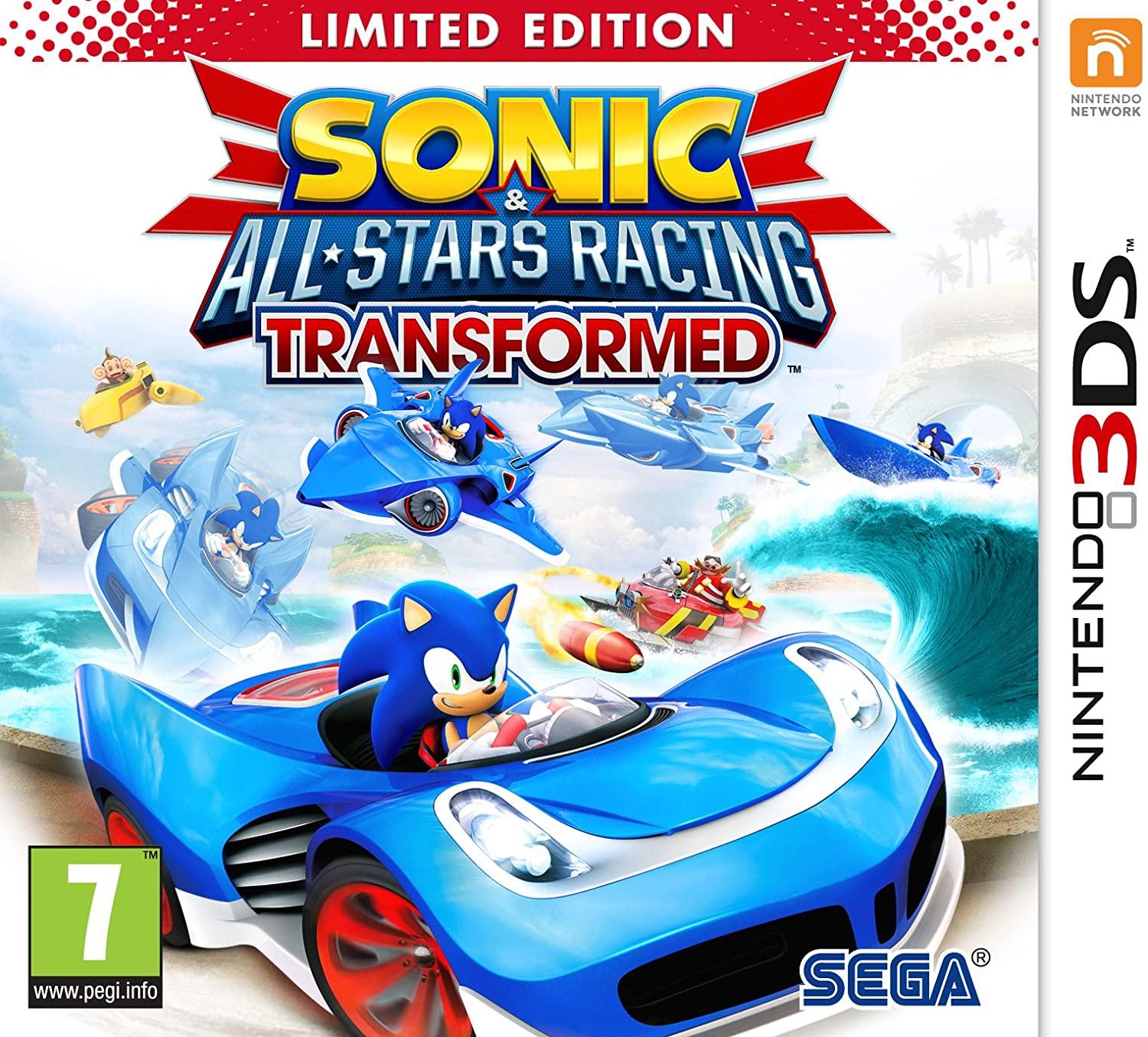 Sonic & All-Stars Racing Transformed [Limited Edition] PAL Nintendo 3DS