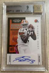 Josh Gordon [With Ball Autograph] Football Cards 2012 Panini Contenders Prices