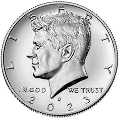 2023 D Coins Kennedy Half Dollar Prices
