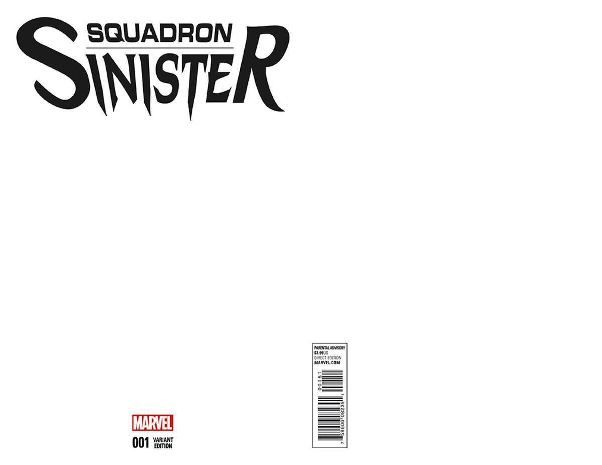 Squadron Sinister [Blank] #1 (2015) Comic Books Squadron Sinister