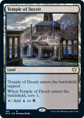 Temple of Deceit #184 Magic Midnight Hunt Commander Prices