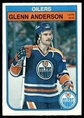 Glenn Anderson Hockey Cards 1982 Topps Stickers Prices