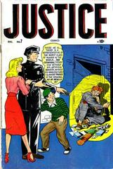 Justice #7 (1948) Comic Books Justice Prices