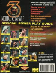 Rear | Mortal Kombat 3 Power Play Guide Strategy Guide