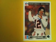 Chris Miller #1 Football Cards 1991 Upper Deck Domino's Quarterbacks Prices