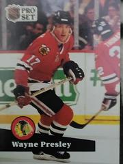 Wayne Presley Hockey Cards 1991 Pro Set Prices