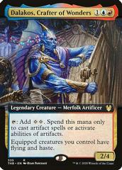 Dalakos, Crafter of Wonders [Extended Art Foil] Magic Theros Beyond Death Prices