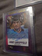 Jimmy Garoppolo [Autograph Purple] #386 Football Cards 2014 Panini Score Prices