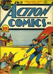 Action Comics #31 (1940) Comic Books Action Comics Prices
