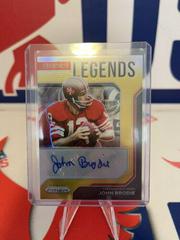 John Brodie [Gold Prizm] Football Cards 2021 Panini Prizm Franchise Legends Signatures Prices