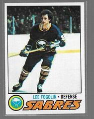 Lee Fogolin Hockey Cards 1977 Topps Prices