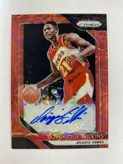 Dominique Wilkins [Choice Prizm] Basketball Cards 2018 Panini Prizm Signatures Prices