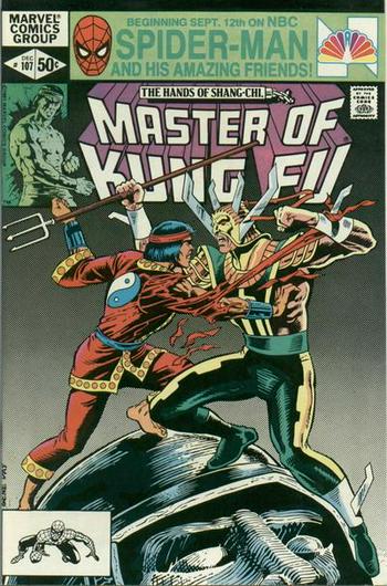 Master of Kung Fu #107 (1981) Cover Art