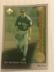 John Franco #12 of 60 Baseball Cards 1998 Upper Deck 10th Anniversary Preview Prices