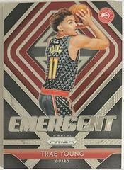 Trae Young #5 Basketball Cards 2018 Panini Prizm Emergent Prices