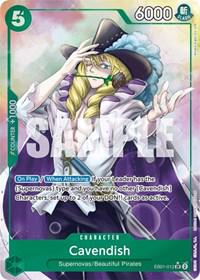 Cavendish [Alternate Art] EB01-012 One Piece Extra Booster Memorial Collection