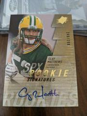 Clay Matthews [Autograph] #132 Football Cards 2009 Spx Prices