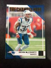 Devin McCourty Football Cards 2019 Donruss The Champ is Here Prices