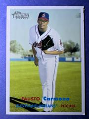 Fausto Carmona #150 Baseball Cards 2006 Topps Heritage Prices