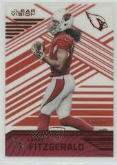 Larry Fitzgerald [Red] #2 Football Cards 2016 Panini Clear Vision Prices