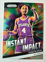 Kobe Bufkin #17 Basketball Cards 2023 Panini Prizm Instant Impact Prices
