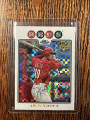 Joey Votto [Xfractor] #196 Baseball Cards 2008 Topps Chrome Prices