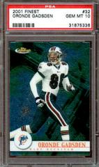 Oronde Gadsden #32 Football Cards 2001 Topps Finest Prices