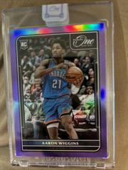 Aaron Wiggins [Blue] #143 Basketball Cards 2021 Panini One and One Prices