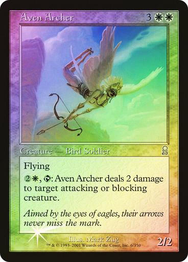 Aven Archer [Foil] #6 Magic Odyssey