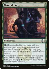 Natural Unity [Foil] Magic Conspiracy Take the Crown Prices