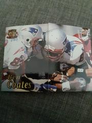 Ben Coates Football Cards 1995 Pacific Triple Folders Prices
