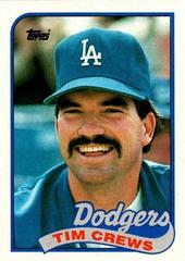 Tim Crews #22 Baseball Cards 1989 Topps Prices