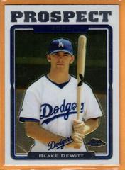 Blake DeWitt #UH102 Baseball Cards 2005 Topps Chrome Updates & Highlights Prices
