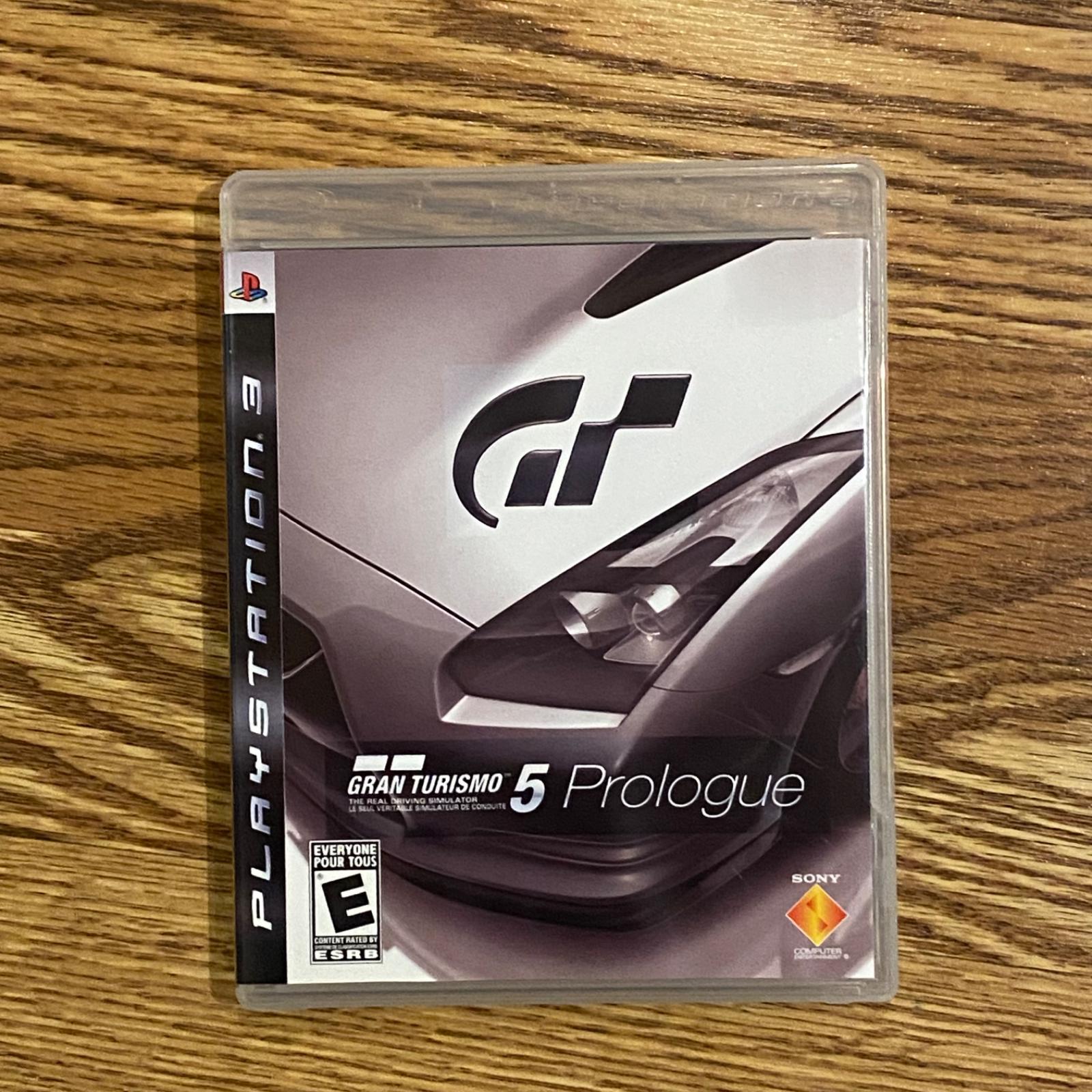 Gran Turismo 5 Prologue Item, Box, and Manual Playstation 3